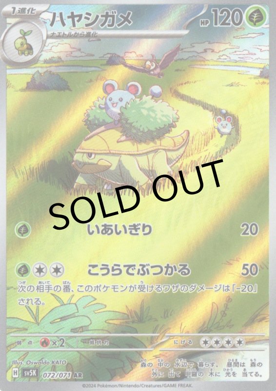 画像1: ハヤシガメ【AR】{072/071} [SV5K] (1)