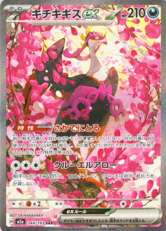 画像1: 〔状態A-〕キチキギスex【SAR】{244/193} [M2a] (1)