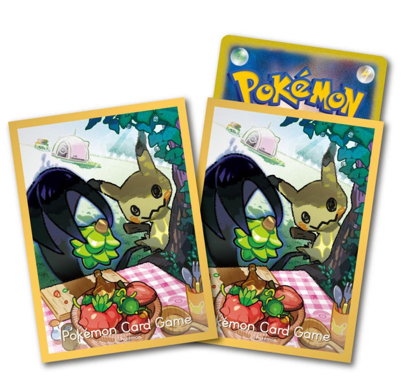 画像1: デッキシールド『やんちゃなミミッキュ』64枚入り【サプライ】 (1)