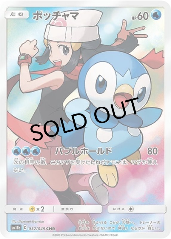 《PSA10》ポッチャマ（sm11b 052/049 CHR） 状態A